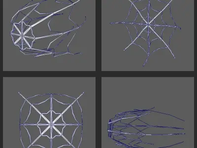 Fishing net Low-poly 3D model purchase