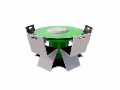 Sci-Fi Table 3D model shop