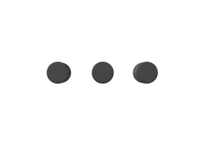 Morse Code S v1 001 Low-poly 3D model