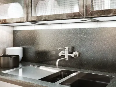 Scavolini diesel social kitchen type 002 3D model