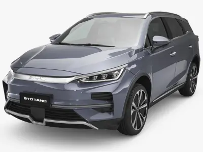 2024 BYD Tang EV With Interior 3D model purchase