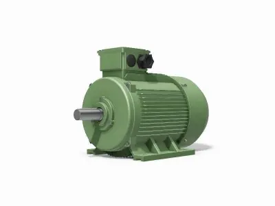 250M B3 Top 2 Pole IEC electric motor - 3D CAD model 3D model