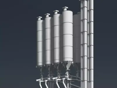 Industrial machine 24i21 3D model