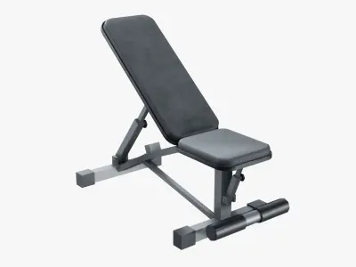 Weight Bench Low-poly 3D model buy