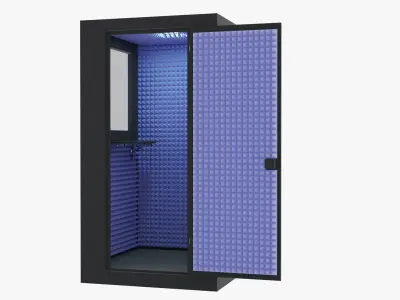  Acoustic Booth And Binaural Microphone 