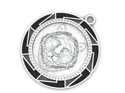 Bear Pendant  3D print model