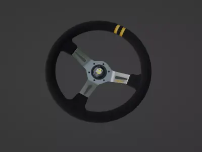 Drift steering wheel Momo Free 3D model