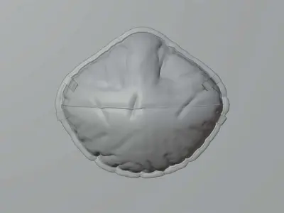 N95 Mask 3D model