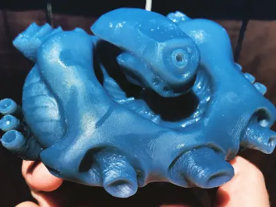 Babylon 5 Vorlon Bust 3D print model
