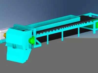 ALIMENTADO DE CORREIA 3D model