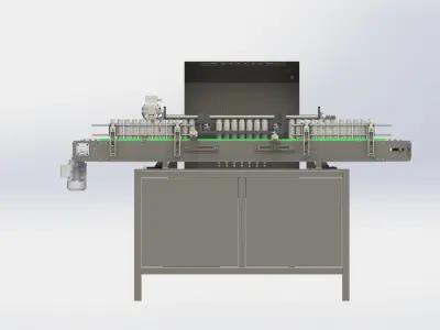 RinserBottleCleaningMachine 3D model