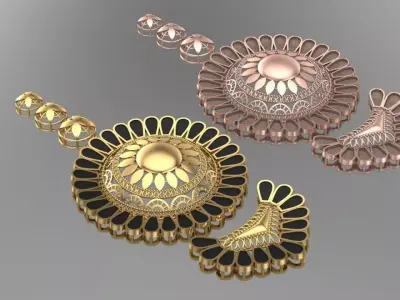 Enamel service main part 3D print model