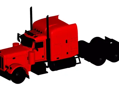Peterbilt 379 Truck  3D model