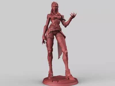Razor Vanta Sci Fi Assassin 3D print model