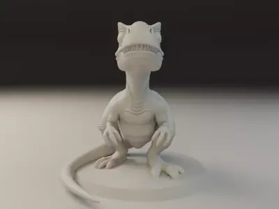 dinosaur 3D print model 5
