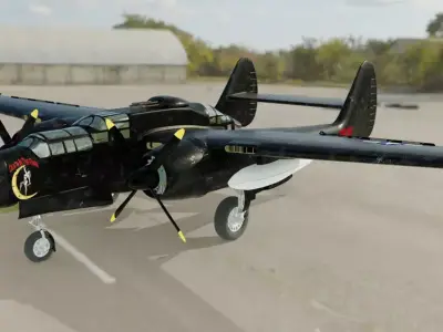 P-61 Black Widow 3D model