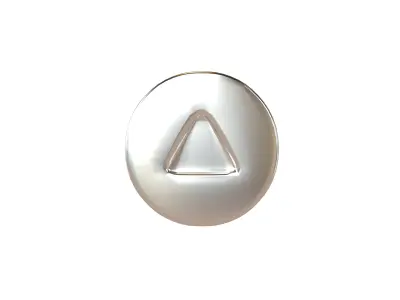 Screw v6 002 Low-poly 3D model