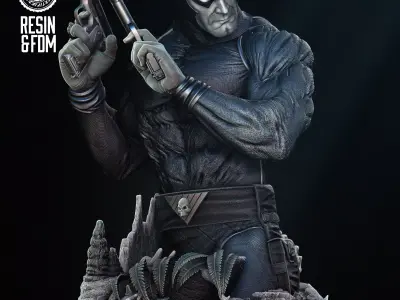 B3DSERK Phantom Bust  3D print model