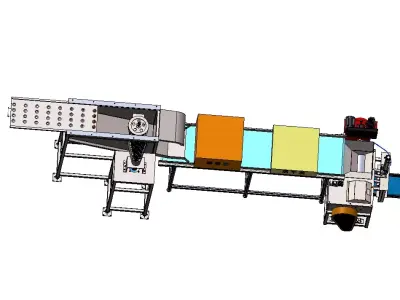 Cashew Shelling Machine 3D model
