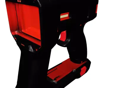 SciFi Handheld Scanner Device 3D model purchase