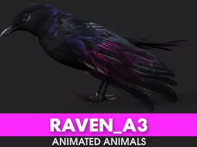 Raven A3 Free 3D model