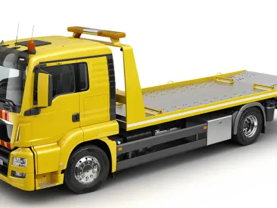 Tow Truck 4X2 3D model