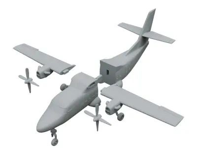 IPTN N219 Nurtanio 3D print model