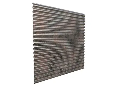 shutter pack includes textures and  smart materials  Low-poly 3D model