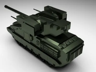 Tank Military Vehicle 3D model