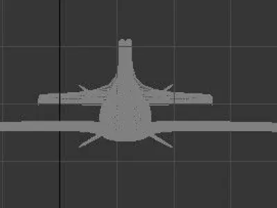 3D rigged Airplane model of Utva Lasta 1 Free 3D model