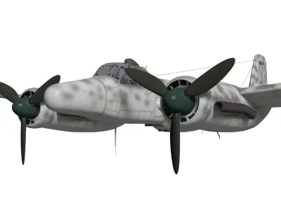 Junkers Ju 88 G-6 3D model purchase