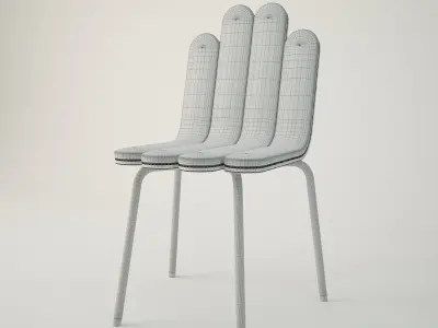 Leather Chair 3D model