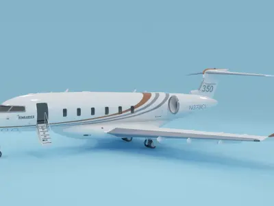 Plane 04 3D model