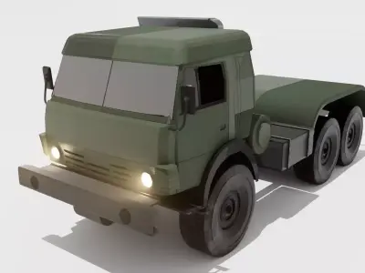 KAMAZ ATZ-9 Russian Low-poly 3D model