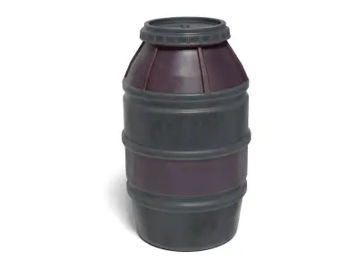 Cargo Container Barrel 1-12 scale Blackseries 3D print model