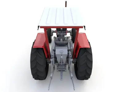 Massey Ferguson 1130 Canopy Tractor 1968 3D model