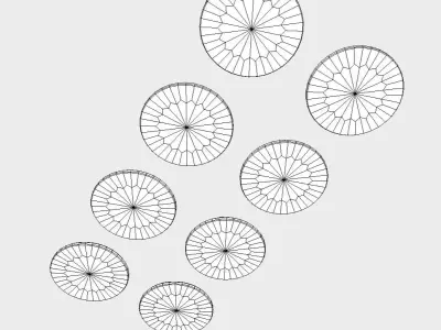 Coins - Money Low-poly 3D model