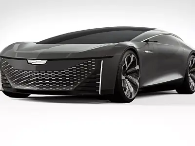 2022 Cadillac InnerSpace Concept 3D model