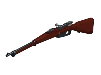 Movie Prop - Hanyang Type 88 Rifle 3D print model