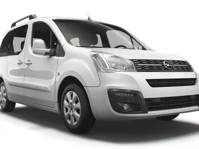 Opel Combo Life RU spec L1 2021 3D model