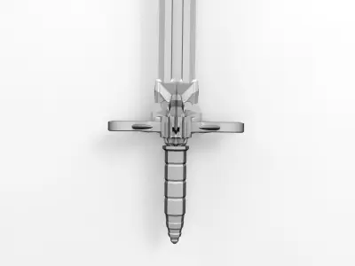sci fi sword 1 Free 3D model