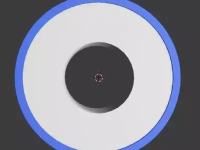 PTFE Thread Seal Tape Free 3D model