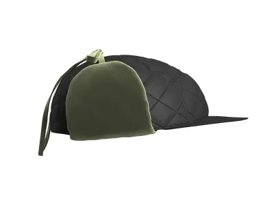 Quilted Hat 3D model