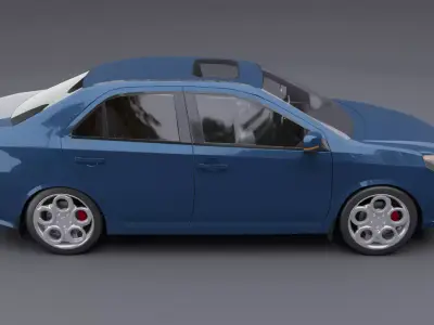 geely gc 6 3D model