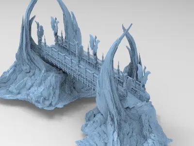Serpent Mountain 2  3D model