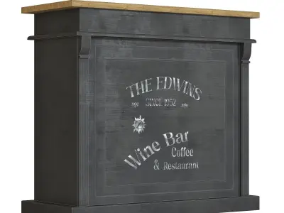 Germain bar 3D model