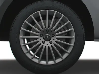 Mercedes-AMG G 63 Night Packet 2018 wheel 3D model