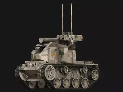 CHN ZRY222 UGV 3D model