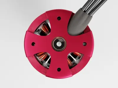 Quad Copter Motor 3D model