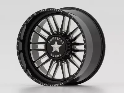 American Force Vibrant Rims 3D model